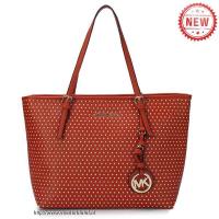 michael kors jet set geperforeerd reizen medium bruinen bakken Winkel Nijmegen d3flz725